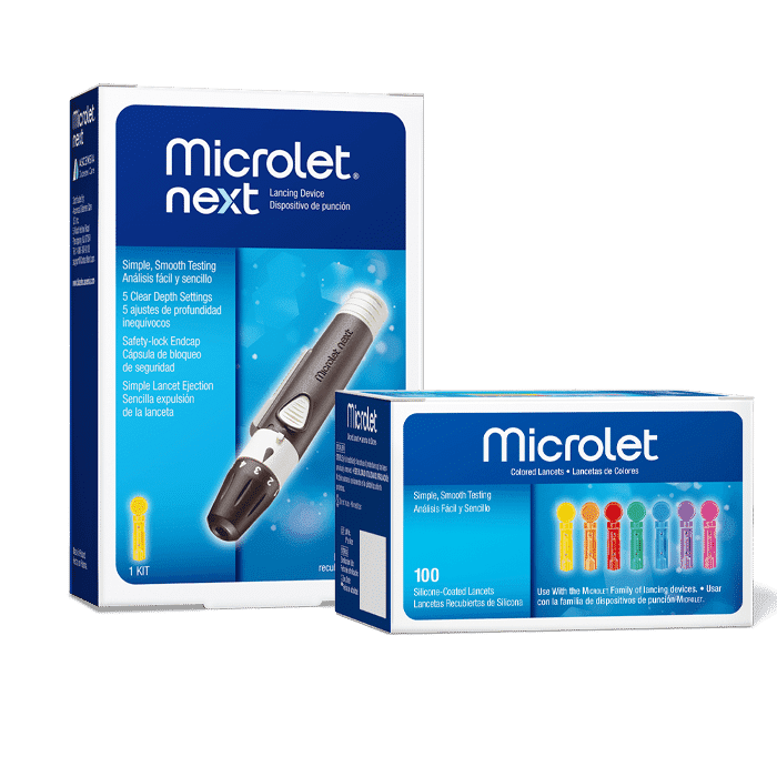 MICROLET NEXT lancing device
